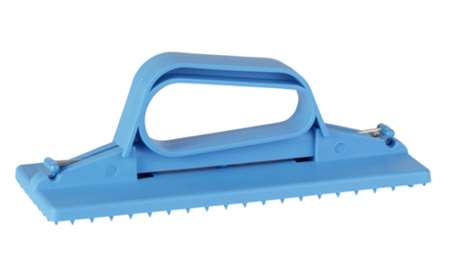 Image de V- SUPPORT TAMPON A MAIN BLEU 230X95X80-55103