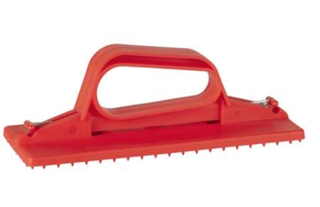 Image de V- SUPPORT TAMPON A MAIN ROUGE 230X95X80-55104