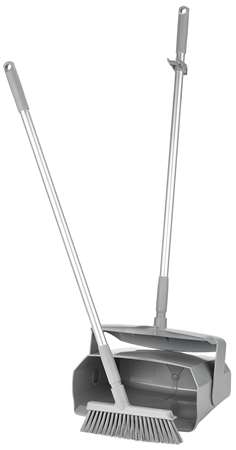 Image de V- SET PELLE ET BALAYETTE 330MM BASCULANTE GRISE
