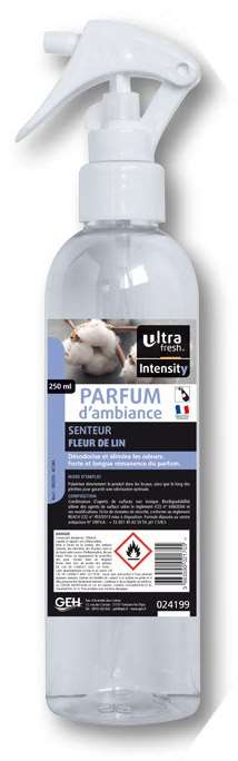 Image de PARFUM D'AMBIANCE INTENSITY SENTEUR FLEUR DE LIN 250ML