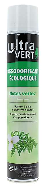 Image de DESODORISANT ECOLOGIQUE NOTES VERTES 600ML-026024