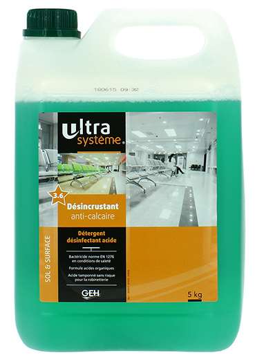 Image de DETERGENT DESINFECTANT DESINCRUSTANT ANTICALC 3.6 5KG-018123