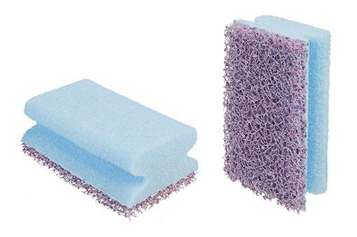 Image de TAMPON POIGNEE POURPRE (x6)-062224