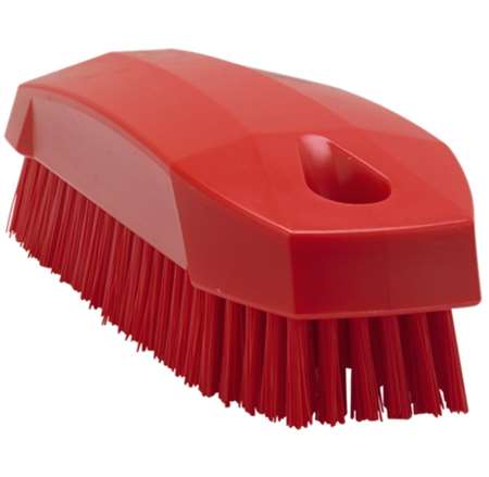 Image de V- BROSSE A ONGLES DURE 118X45X38 ROUGE 64404