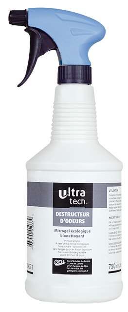 Image de DESTRUCTEUR D'ODEURS MICROGEL ECOLOGIQUE BIONETTOYANT 750ML