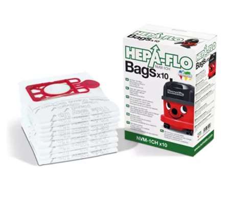 Image de LOT DE 10 SACS HEPAFLO 9L POUR ASPIRATEUR NUMATIC-604015