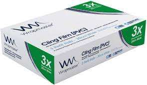 Image de FILM ETIRABLE ALIMENTAIRE RECHARGE 300Mx30CM WRAPMASTER