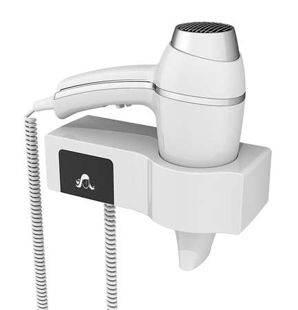 Image de SECHE CHEVEUX ALTEO BLANC+SUPPORT-8221175