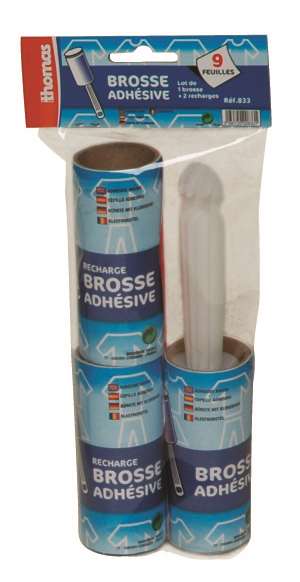 Image de BROSSE ROULEAU ADHESIF+2 RECHARGES-833-992181
