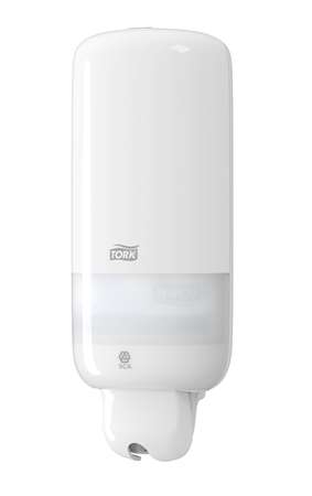 Image de DISTRIBUTEUR BLANC CARTOUCHE 1L SAVON LIQUIDE TORK S1