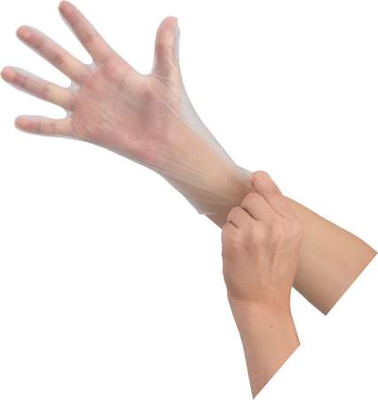 Image de GANT USAGE UNIQUE PE BLANC NON POUDRE TAILLE M (x100)