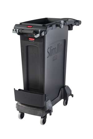 Image de CHARIOT SLIM JIM RUBBERMAID