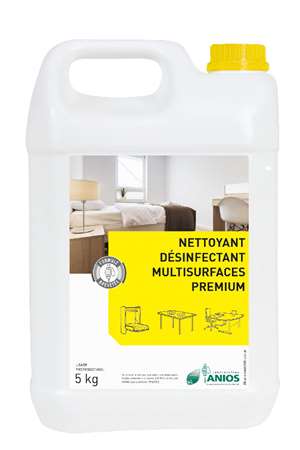Image de NETTOYANT DESINFECTANT MULTISURFACES PREMIUM 5L ANIOS