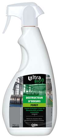 Image de ULTRA BIO DESTRUCTEUR D'ODEURS 750ml PARFUM FORET