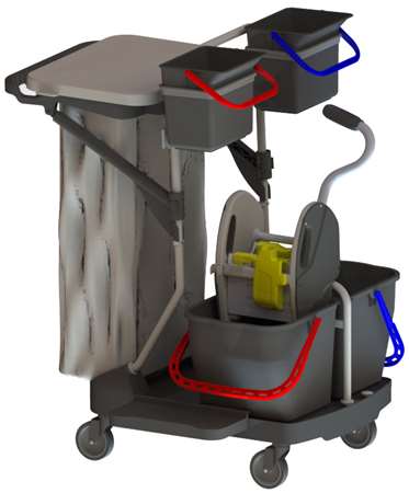 Image de CHARIOT BLACK LIGHT 2 + PRESSE KINETIC