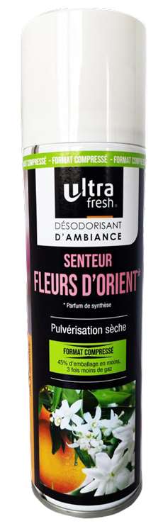 Image de DESODORISANT FLEURS D'ORIENT FORMAT COMPRESSE 250ML