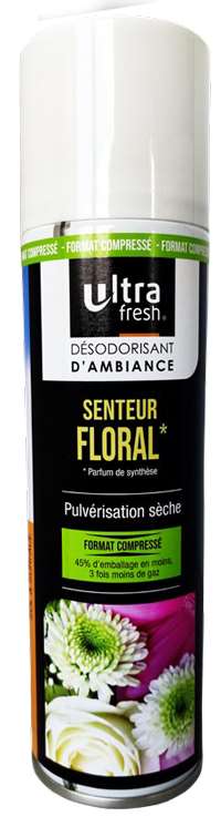 Image de DESODORISANT FLORAL FORMAT COMPRESSE 250ML
