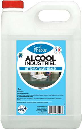 Image de ALCOOL INDUSTRIEL 95° 5L