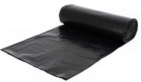 Image de SAC POUBELLE PREMIUM PEBD 130L NOIR RENF 60µ (x100)