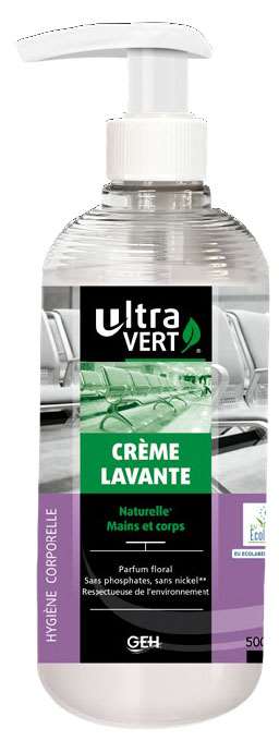 Image de CREME LAVANTE ECOLABEL FLACON POMPE 500ml