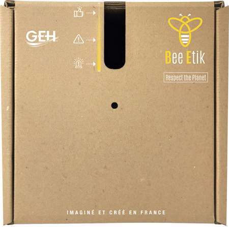 Image de BEE ETIK DISTRIBUTEUR EN CARTON KRAFT PAPIER TOILETTE DC