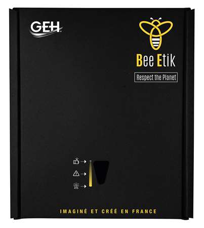 Image de BEE ETIK DISTRIBUTEUR EN CARTON NOIR ESSUIE MAINS PLIE