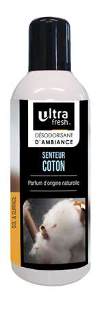 Image de DESODORISANT SPRAY ECOCERT 400ML PARFUM COTON