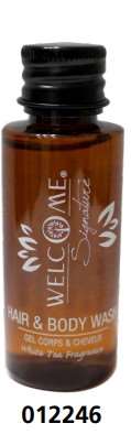 Image de GEL CORPS ET CHEVEUX FLACON 30ML (x300)