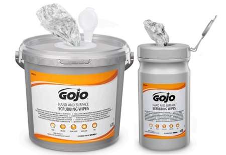 Image de LINGETTES NETTOYANTES MAINS ET SURFACES GOJO (BOITE DE 80)