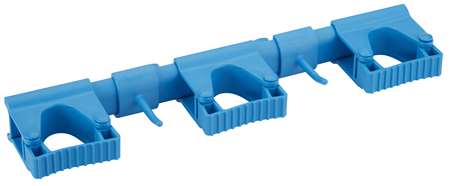 Image de V - SUPPORT MURAL HYGIENIQUE HI-FLEX 420mm BLEU
