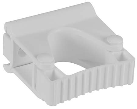 Image de V - SUPPORT MURAL HYGIENIQUE MODULE CLIP GRIP 82mm BLANC