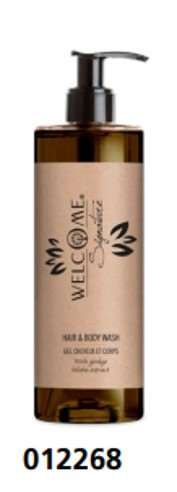 Image de GEL CORPS ET CHEVEUX 380ML FLACON POMPE WELCOME