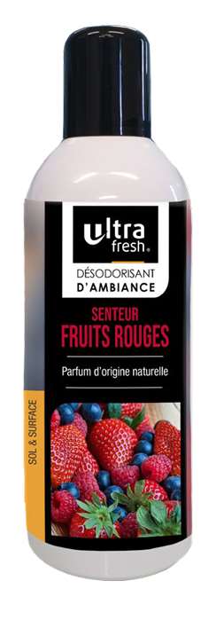 Image de DESODORISANT SPRAY ECOCERT 400ML PARFUM FRUITS ROUGES