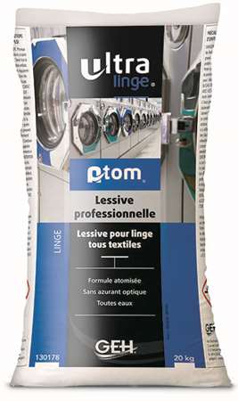 Image de ATOM LESSIVE PRO POUDRE SAC 20KG