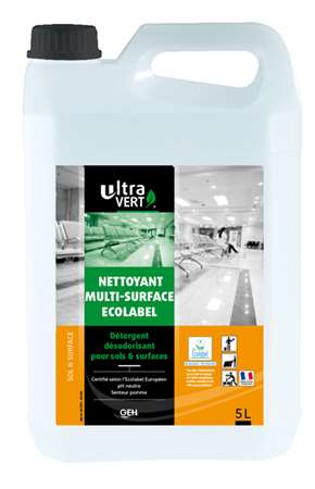 Image de NETTOYANT MULTI SURFACE ECOLABEL 5L