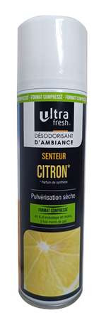 Image de DESODORISANT CITRON FORMAT COMPRESSE 250ML