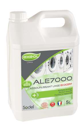Image de EXEOL ALE700 ASSOUPLISSANT LINGE ECOCERT 5L