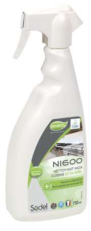 Image de EXEOL NI600 NETTOYANT INOX ECOLABEL 750ML