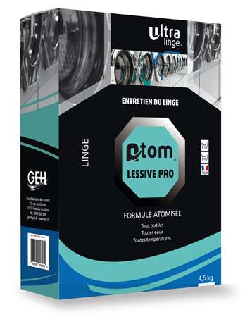Image de ATOM LESSIVE PRO POUDRE VALISETTE 4,5KG