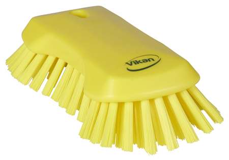 Image de V- BROSSE PAPILLON A MAIN XL 230mm TRES DURE JAUNE
