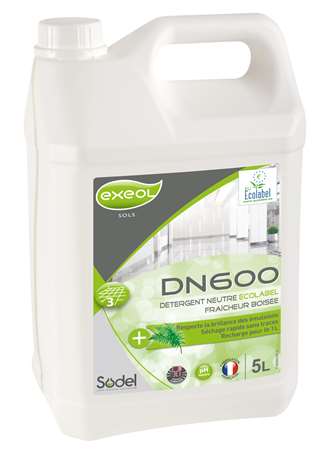 Image de DN600 DETERGENT NEUTRE ECOLABEL SENTEUR FRAICHEUR BOISEE 5L