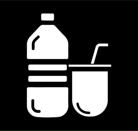 Image de ETIQUETTE AUTOCOLLANTE POUR POUBELLE SYMBOLE 'PLASTIQUE'