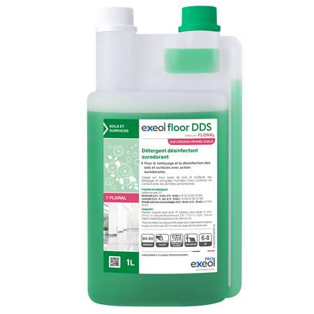 Image de EXEOL FLOOR DDS DETERGENT DESINFECTANT 1L PARFUM FLORAL