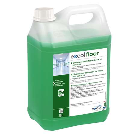 Image de EXEOL FLOOR 5L DETERGENT DESINFECTANT SOLS ET SURFACES
