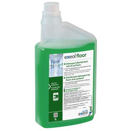 Image de EXEOL FLOOR 1L DETERGENT DESINFECTANT SOLS ET SURFACES