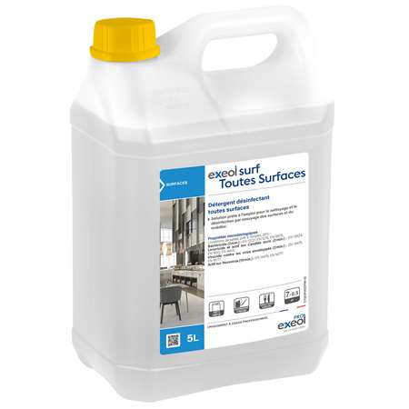 Image de EXEOL SURF 5L DETERGENT DESINFECTANT TOUTES SURFACES