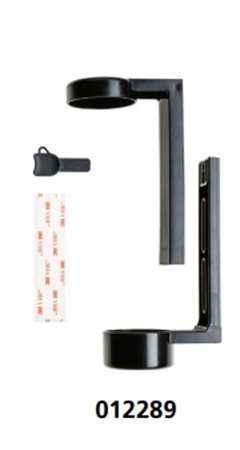 Image de SUPPORT NOIR POUR SAVON 360ml FIXATION ADHESIVE
