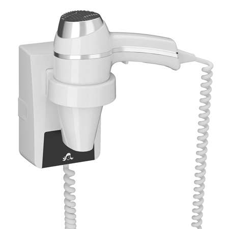 Image de SECHE CHEVEUX CLIPPER 2 BLANC+SUPPORT BASE-8221195-110402