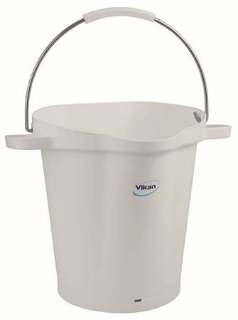 Image de V- SEAU ALIMENTAIRE GRADUE BEC VERSEUR 20L BLANC