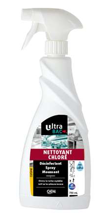 Image de ULTRA BAC NETTOYANT DESINFECTANT CHLORE 750ml